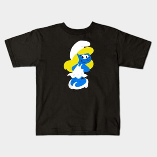 Blue Girl Kids T-Shirt